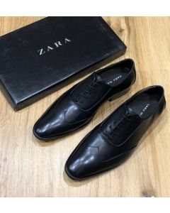zara leather shoes