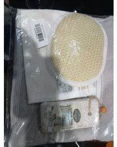 MASSAGE GLOVE WITH TWO TOWEL SET 4 (125)